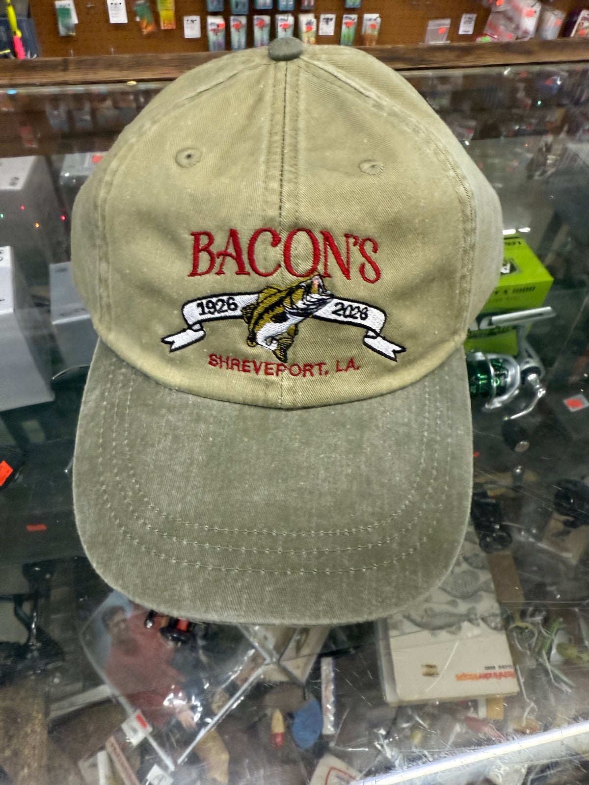 Bacon's 100 YR Embroidered Celebration Hat