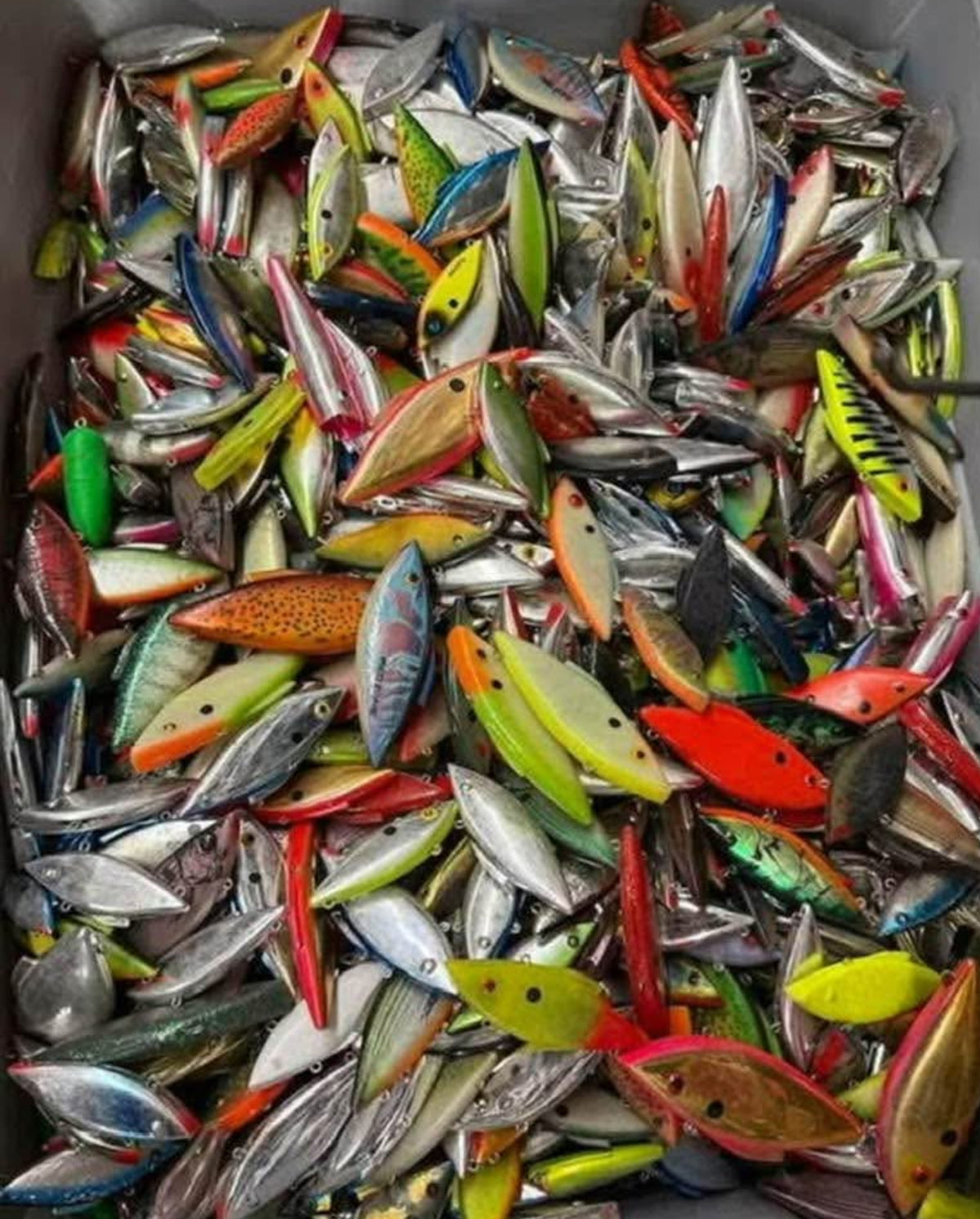 Bill Lewis Rat-L-Trap Bodies-20lb Box (Approx. 500 bodies)