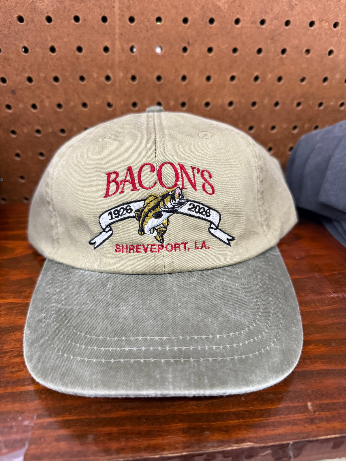 Bacon's 100 YR Embroidered Celebration Hat