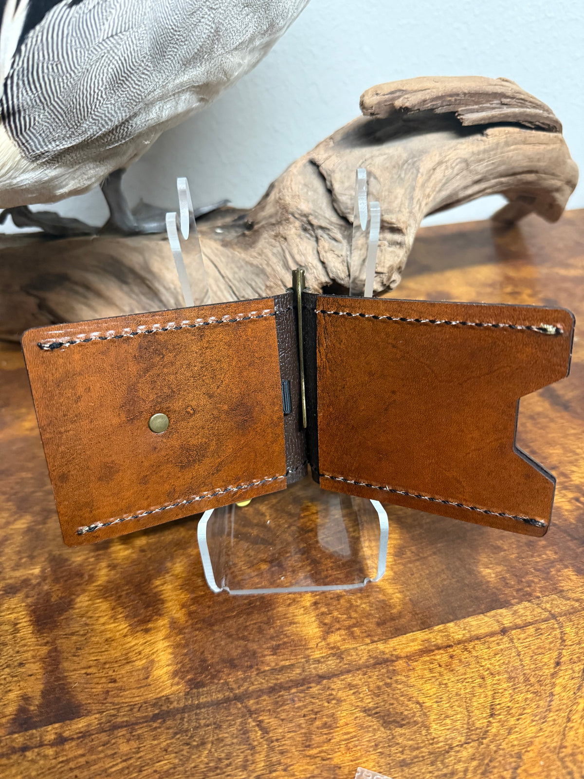 Beaver Tail Wallet - Dark