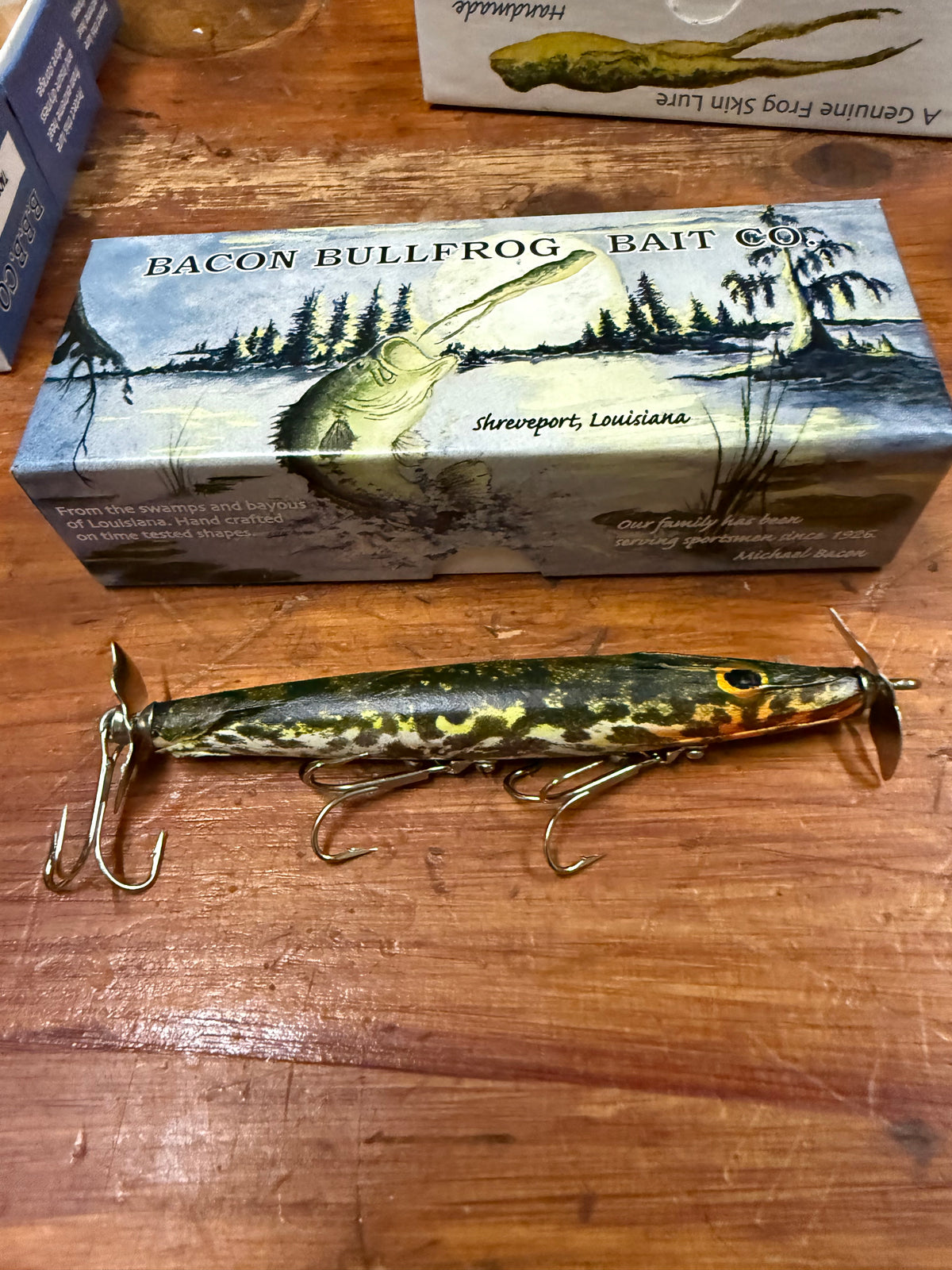 Real Frog Skin Lures