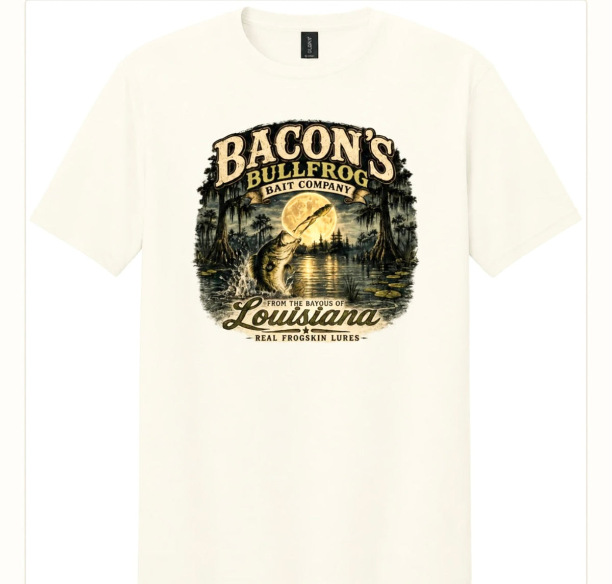 Bacon's Bullfrog Bait Company T-Shirt