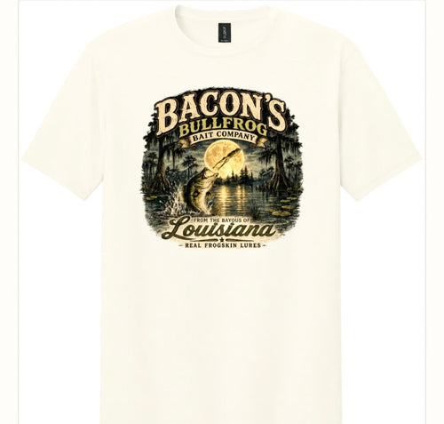 Bacon's Bullfrog Bait Company T-Shirt