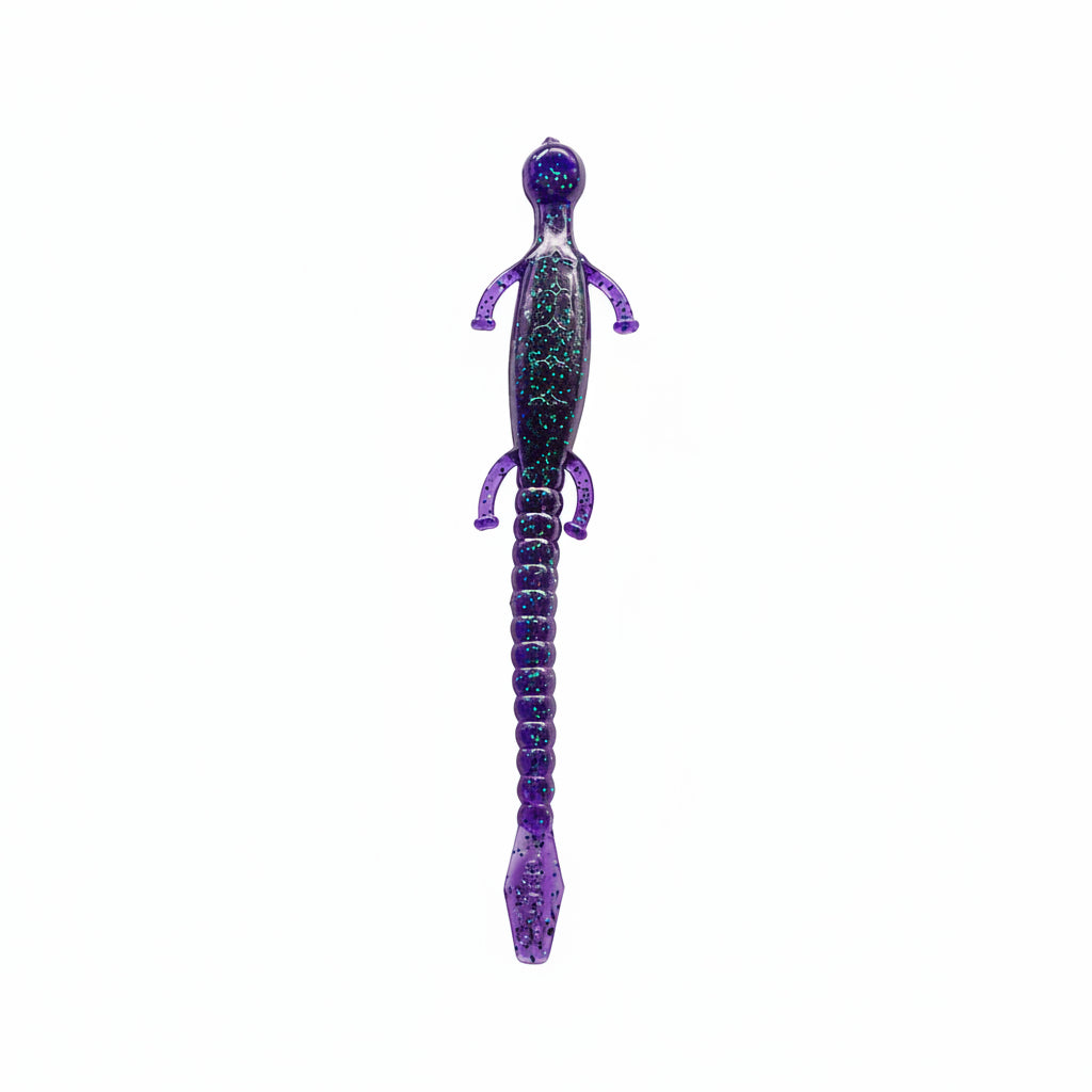 The Original 6" Fliptail Lizard - 50 pk - Junebug